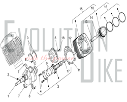 34-37 - CRANKSHAFT PISTON CYLINDER