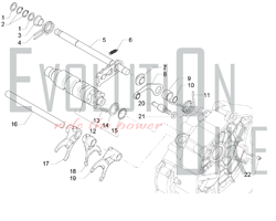 34-44 - GEAR CHANGE MECHANISM