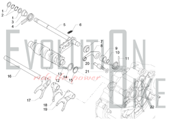 34-44 - GEAR CHANGE MECHANISM