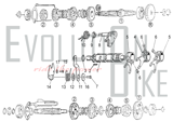 34-45 - GEAR CHANGE MECHANISM