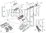 34-50 - CAMSHAFT FRONT CYLINDER HEAD