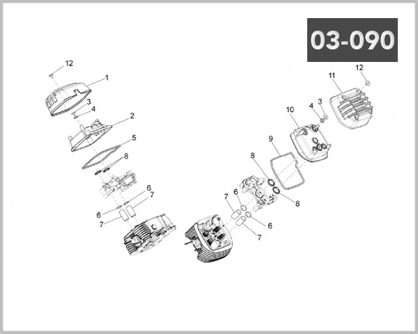 03-090 - COVER CYLINDER HEAD