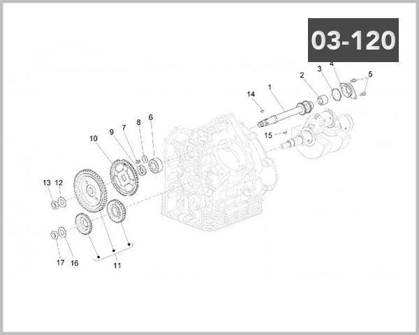 03-120 - TIMING GEARS