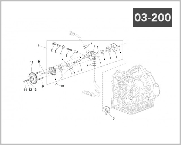 03-200 - OIL PUMP