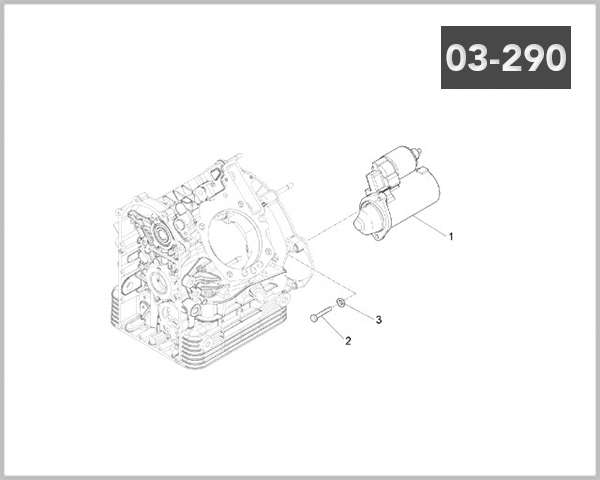 03-290 - STARTING MOTOR