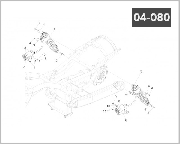 04-080 - SHOCK ABSORBER