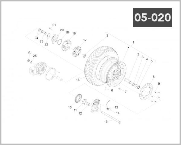 05-020 - REAR WHEEL