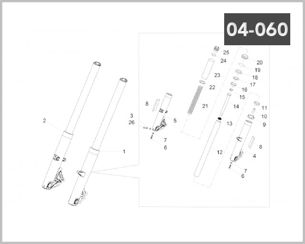 04-060 - FRONT FORK