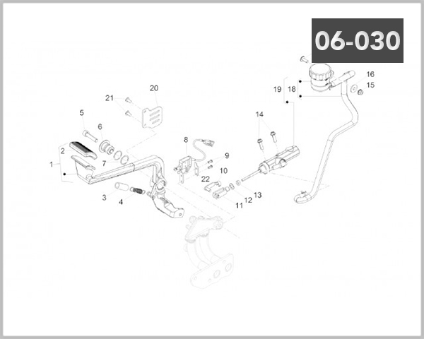 06-030 - REAR MASTER CYLINDER