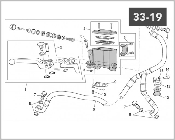 33-19 - FRONT MASTER CYLINDER