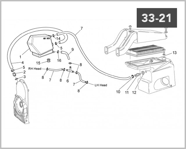 33-21 - BLOW BY SYSTEM