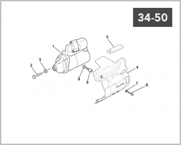 34-50 - STARTING MOTOR