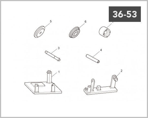 36-53- WORKSHOP SERVICE TOOLS GEARBOX