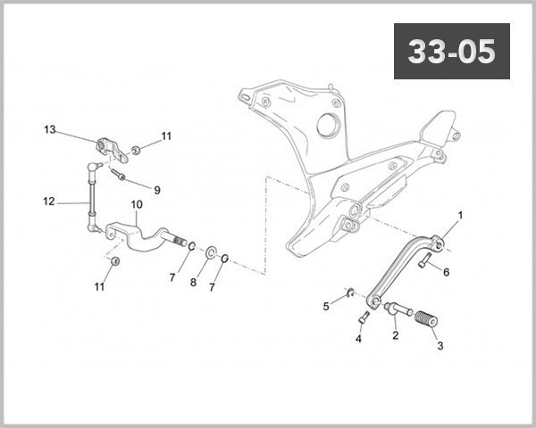 33-05 - GEAR LEVER