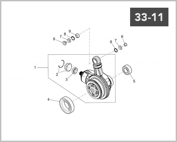 33-11 - BEVEL GEAR