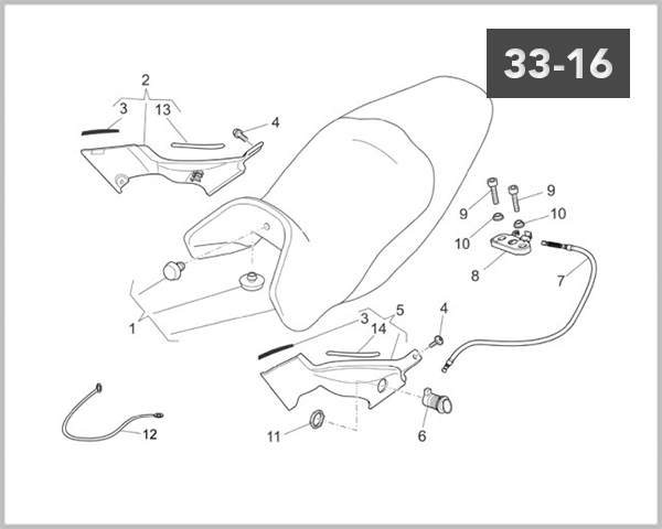 33-16 - SADDLE CENTRAL BODY