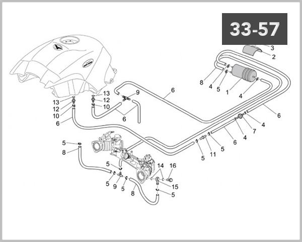 33-57 - FUEL VAPOUR RECOVER SYSTEM