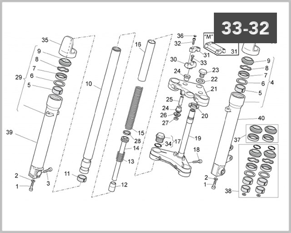 33-32 - FRONT FORK