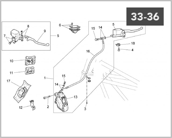 33-36 - FRONT BRAKE SYSTEM