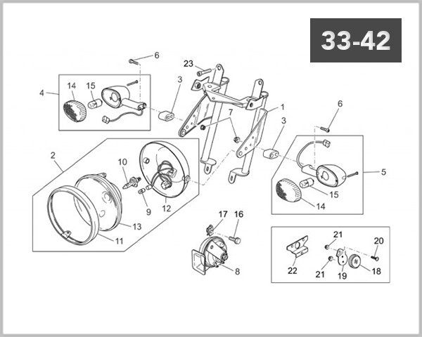 33-42 HEADLIGHT