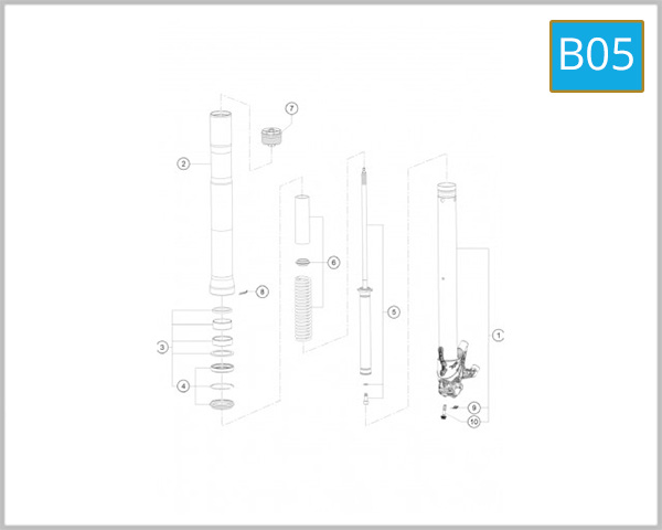 B05 - LH FORK 