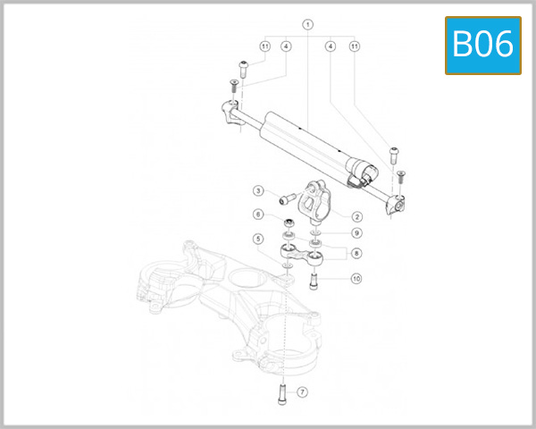 B06 - STEERING DAMPER 