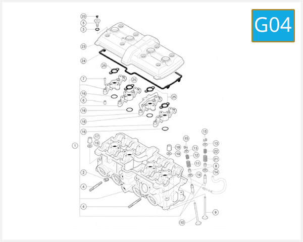 G04 - CYLINDER HEAD