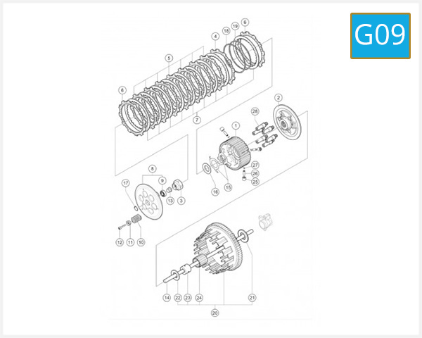 G09 - CLUTCH 