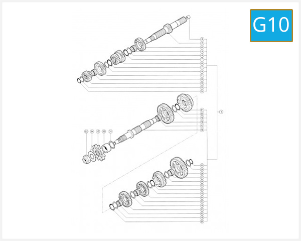 G10 - COUNTERSHAFT