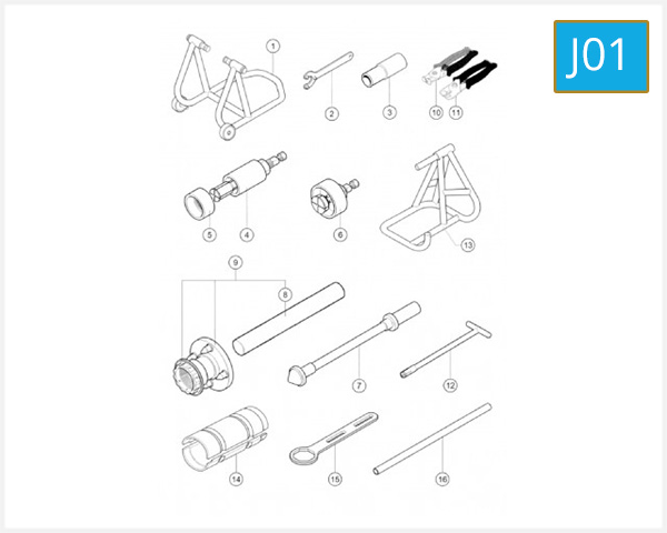 J01 - SERVICE TOOLS 1