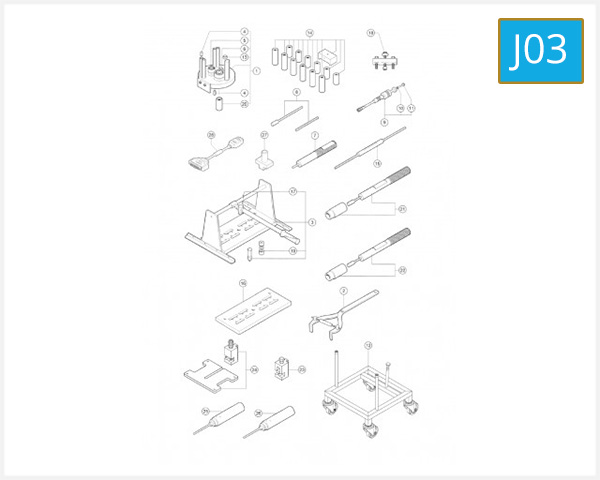 J03 - SERVICE TOOLS