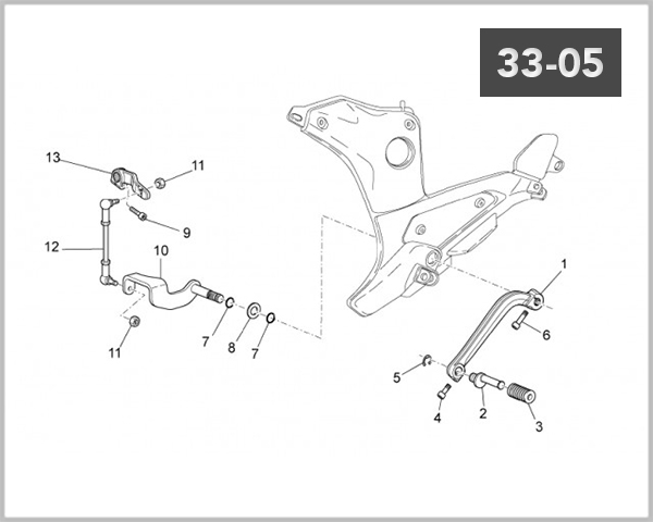 33-05 - GEAR LEVER