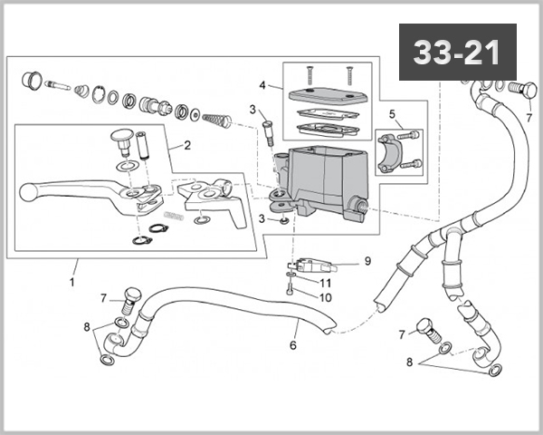 33-21 - FRONT MASTER CYLINDER