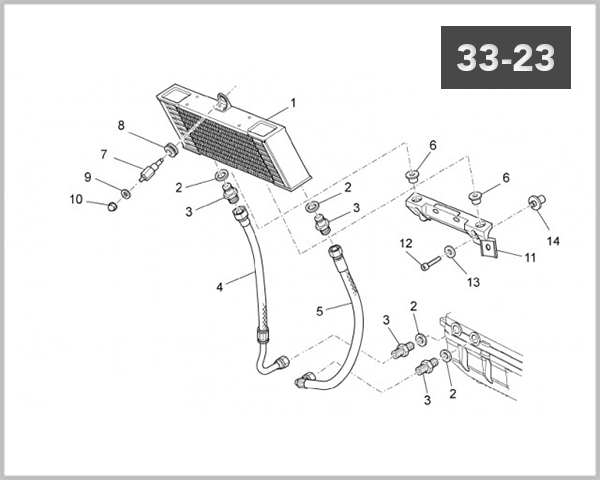 33-23 - OIL RADIATOR