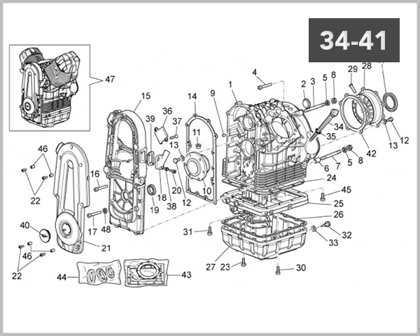 34-41 - CRANKCASE