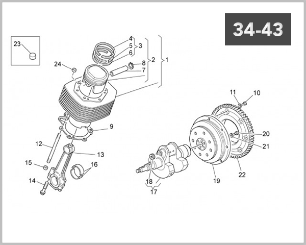 34-43 - CRANKSHAFT 