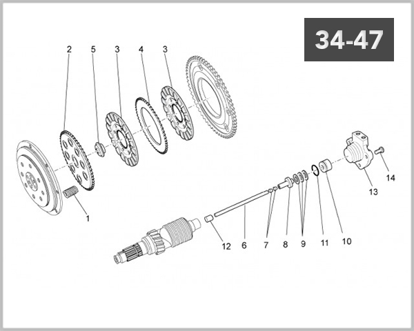 34-47 - CLUTCH