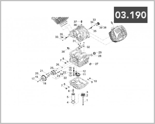 03-190 - OIL PUMP-FILTER