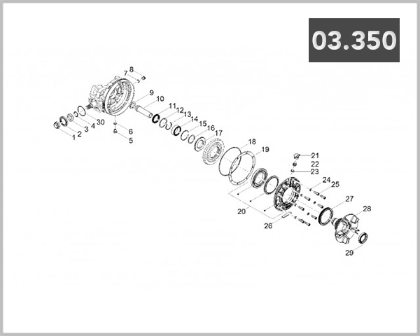 03-350 - REAR DRIVE SHAFT 2