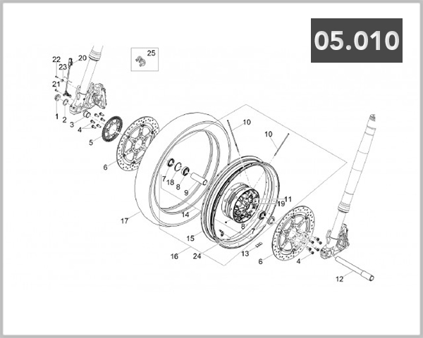 05-010 - FRONT WHEEL