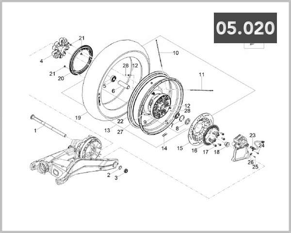 05-020 - REAR WHEEL