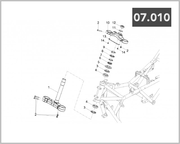 07-010 - STEERING STEM