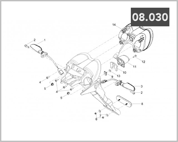 08-030 - TAIL LIGHT