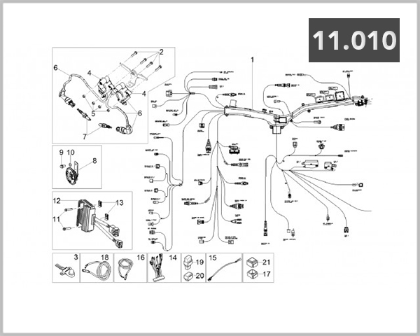 11-010 - WIRING HARNESS FRONT