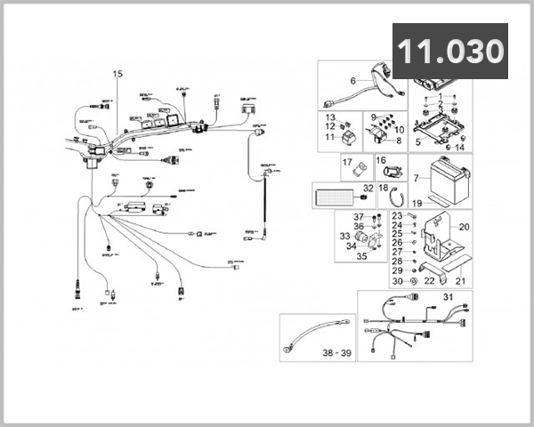 11-030 - WIRING HARNESS REAR