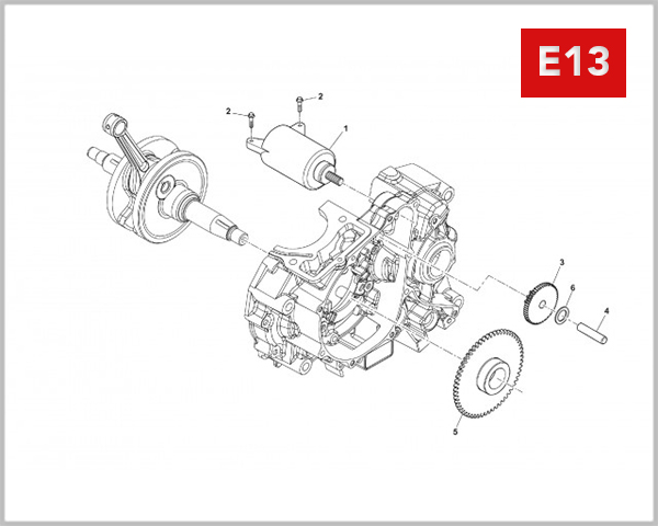 E13 - STARTING MOTOR