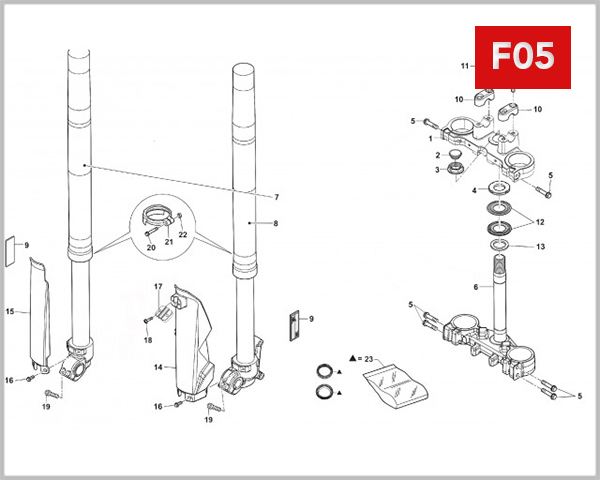 F05 - FRONT FORK