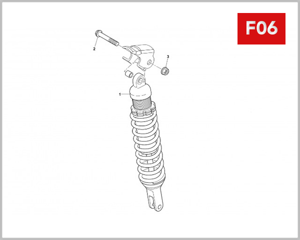 F06 - REAR SHOCK ABSORBER