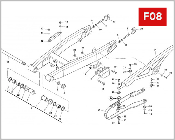 F08 - SWINGARM