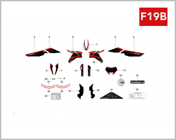 F19B - EMBLEM RED VERSION